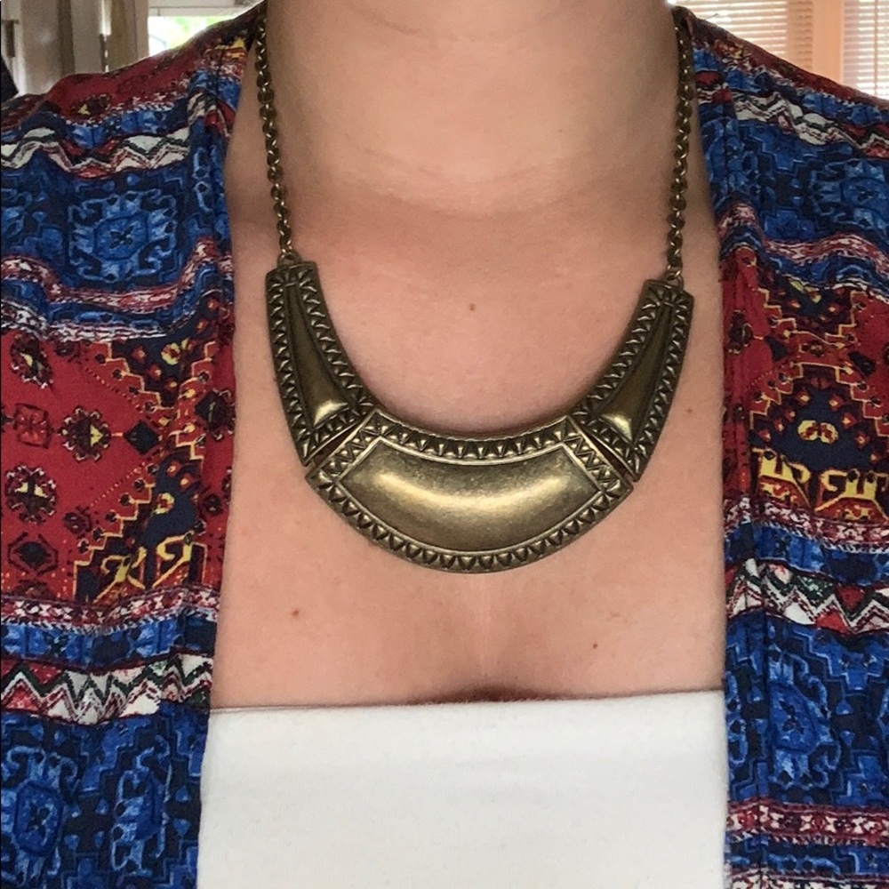 Boutique crescent necklace